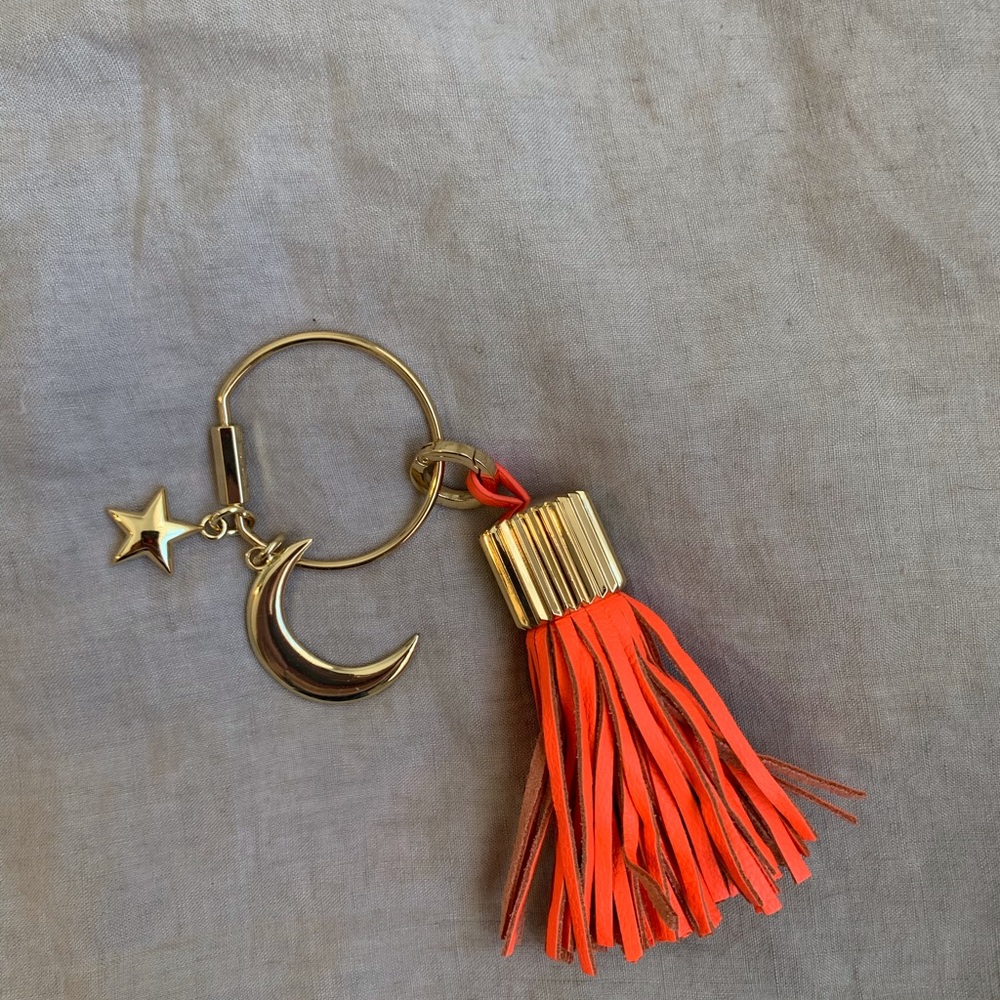 India Hicks Keychain + Tassle